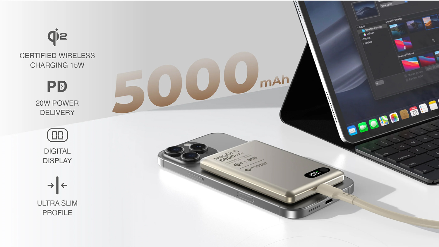 Pin sạc Mazer MagAir29