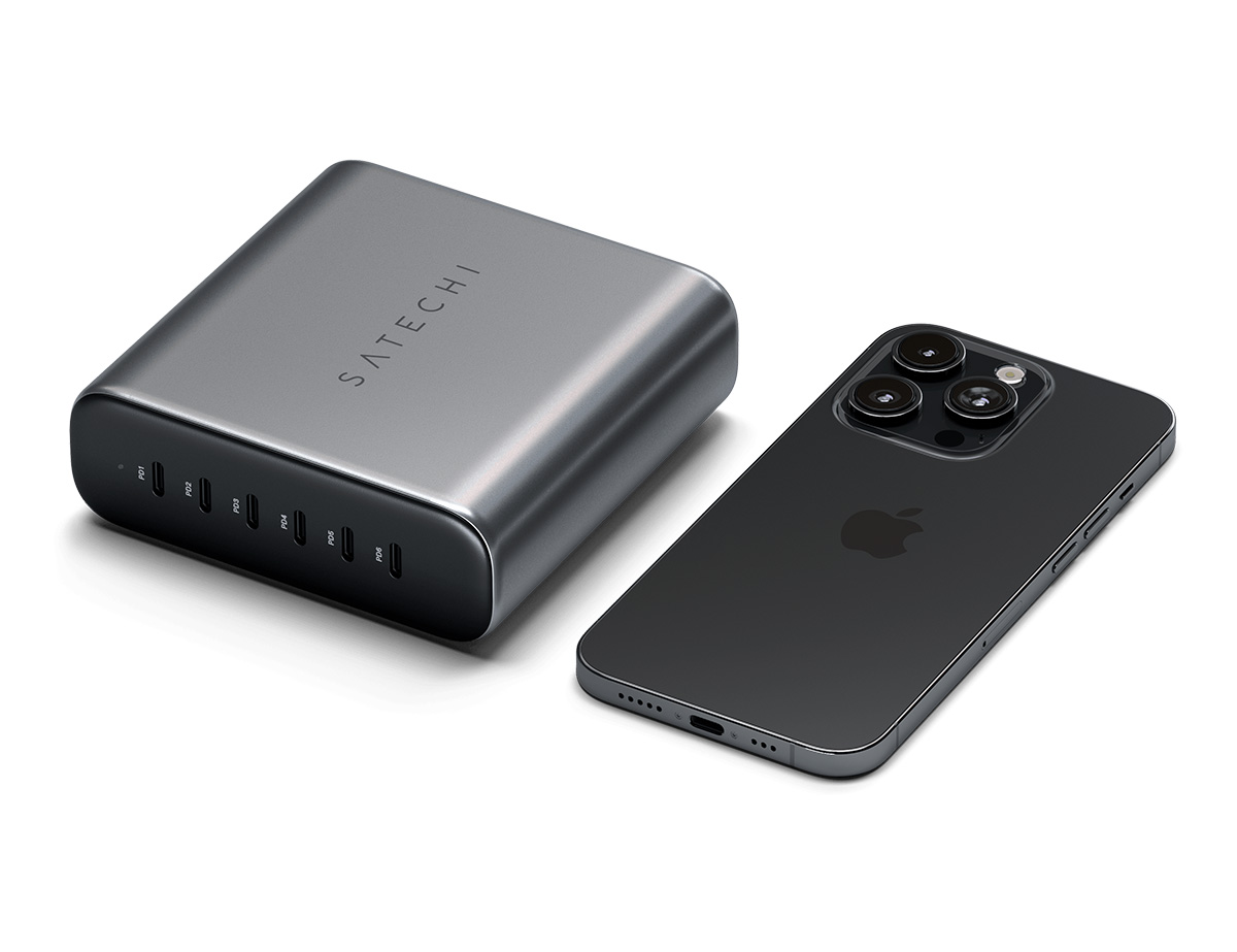 Satechi 200W USB-C 6-port PD GaN