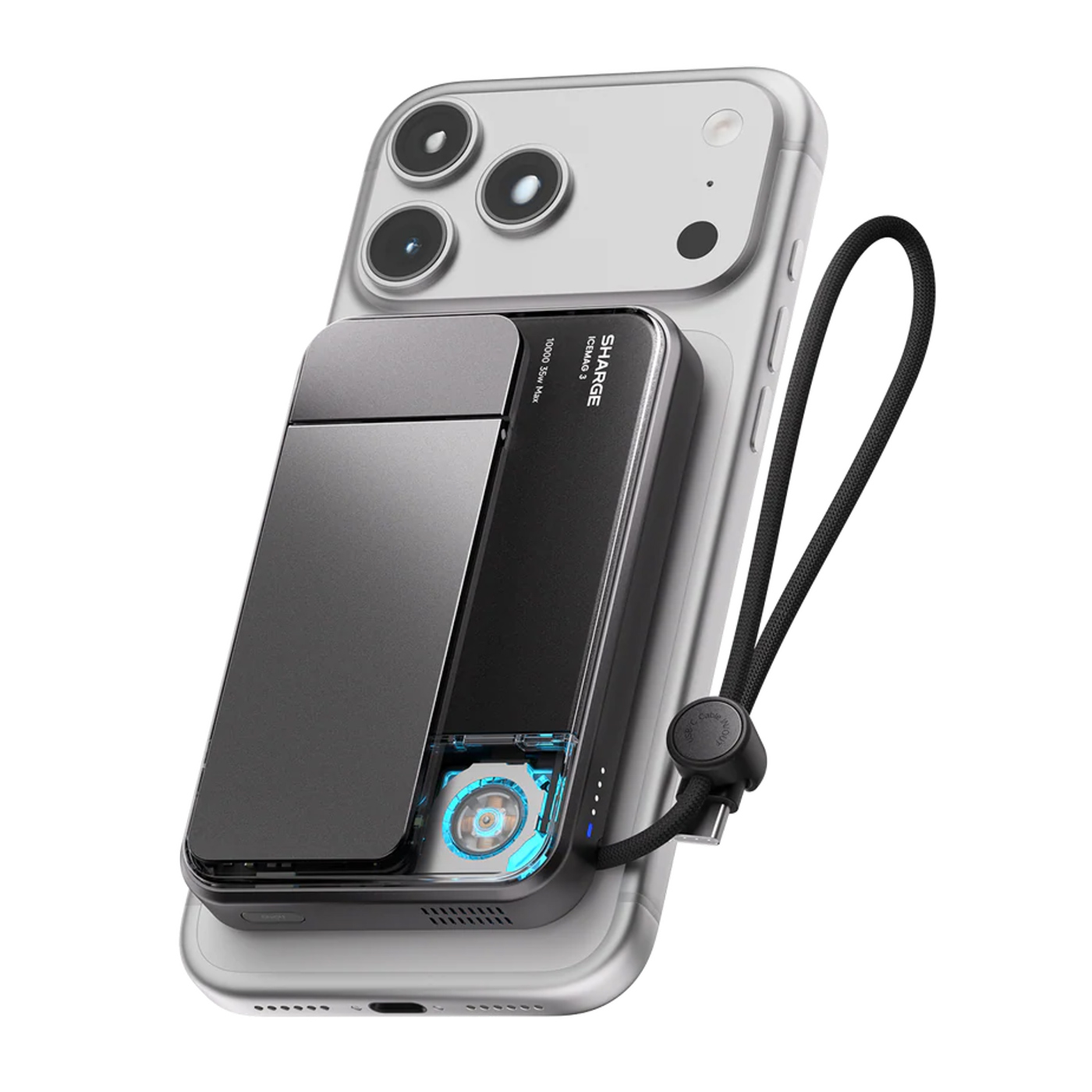 Pin Sạc Sharge ICEMAG 2 Black