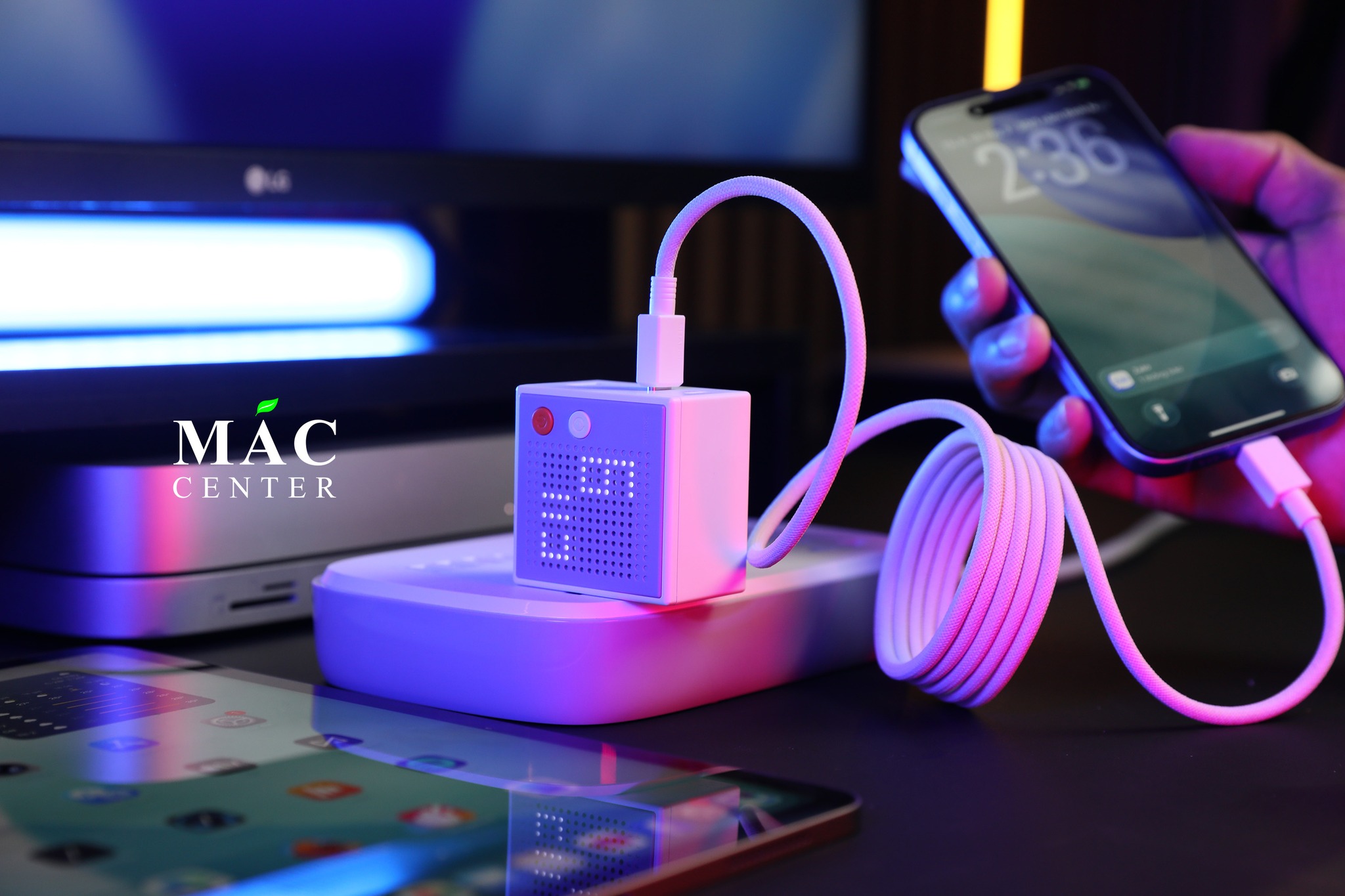 cáp sạc Sharge Magnetic Cable 240W